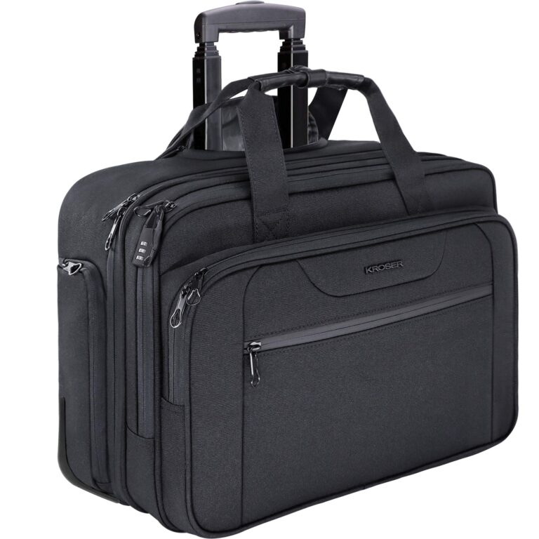 Best Rolling Laptop Bags for Everyday Convenience and Style